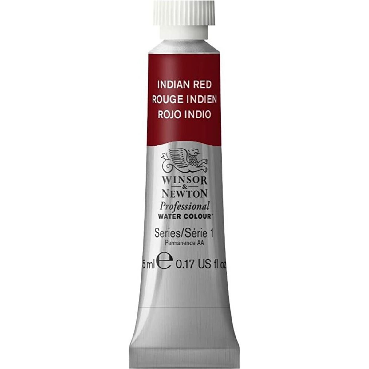 Winsor & Newton - Akvarelfarve - Indian Red 5 Ml