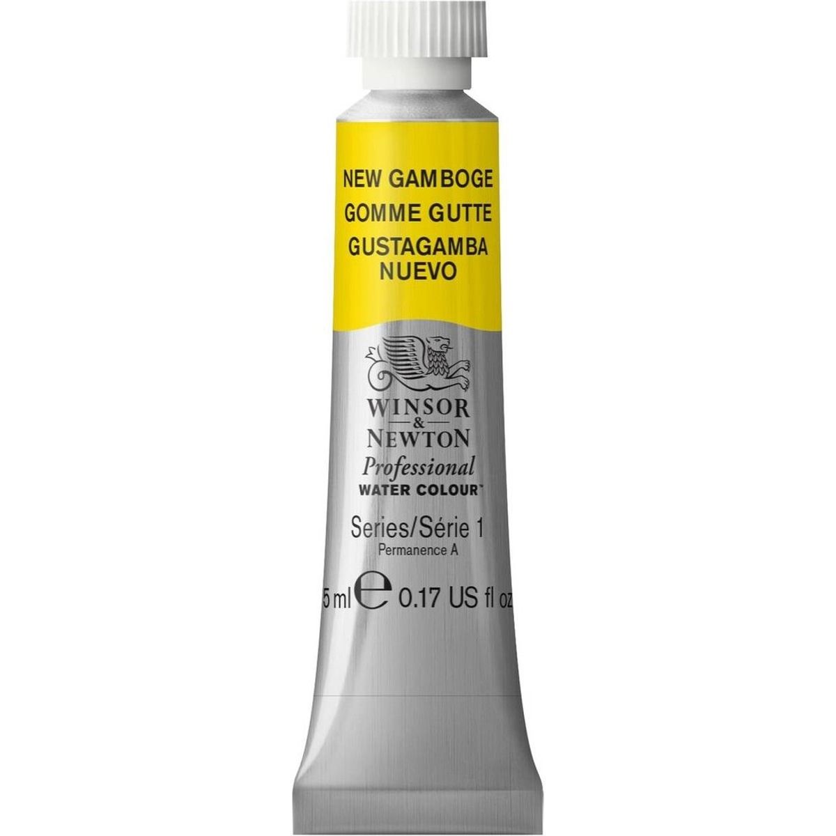 Winsor & Newton - Akvarelfarve - Gamboge Gul 5 Ml