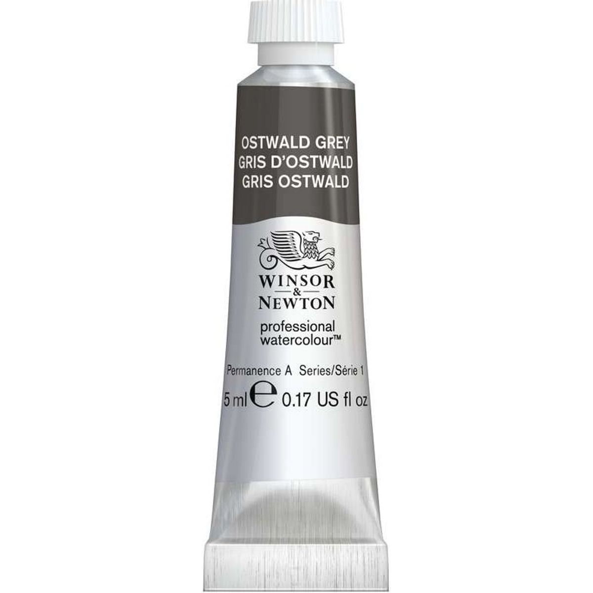 Winsor & Newton - Akvarelfarve - Ostwald Grey - 5 Ml