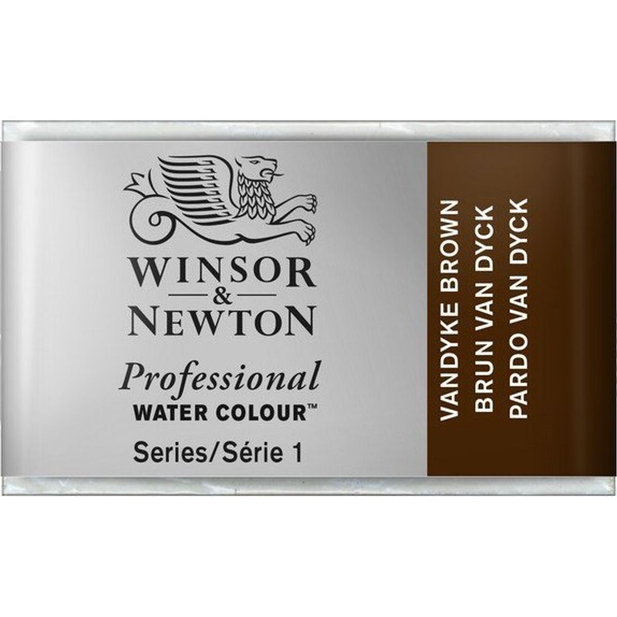 Winsor & Newton - Akvarelfarve Pan - Vandyke Brown