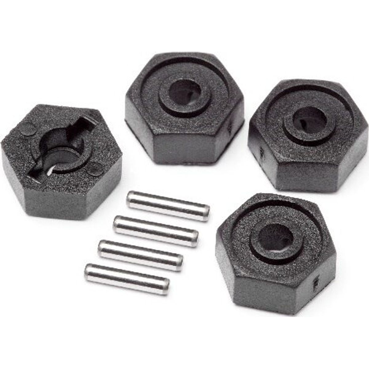 Wheel Hex Adaptors W/pins 2x10 4pcs (scout Rc) - Mv25014 - Maverick Rc