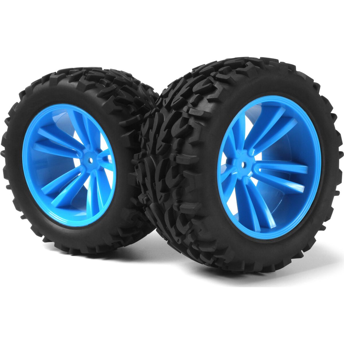 Wheel & Tire Set (2pcs) Phantom Mt - Mv150616 - Maverick Rc