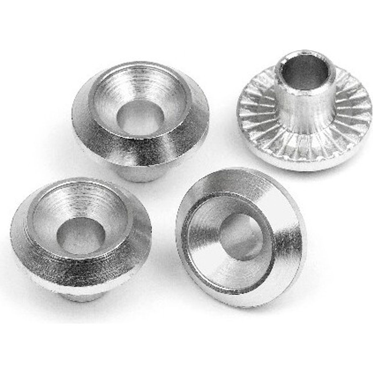 Wheel Washer (silver/4pcs) - Hp86985 - Hpi Racing