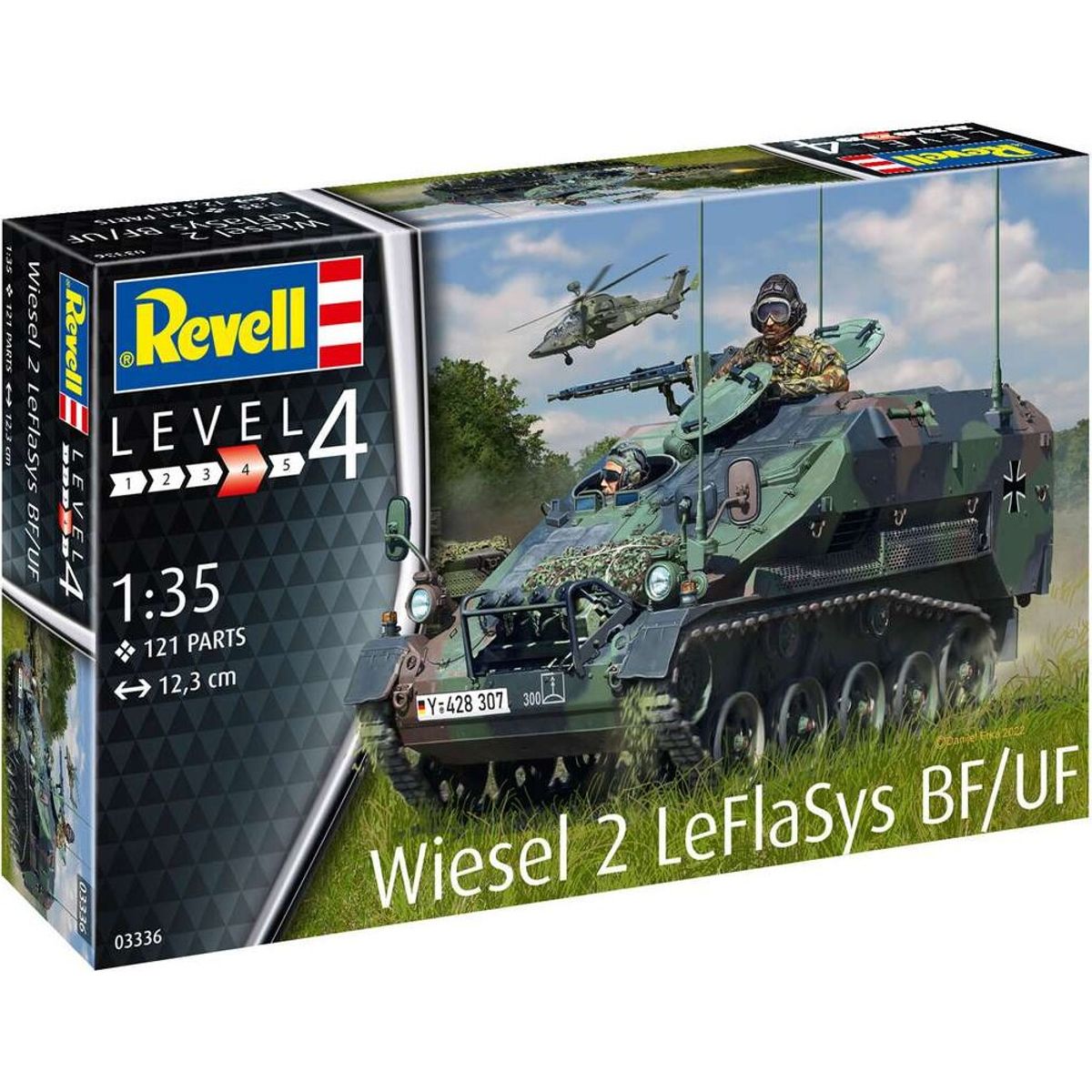 Revell - Wiesel 2 Leflasys Bf/uf Model Tank Byggesæt - 03336