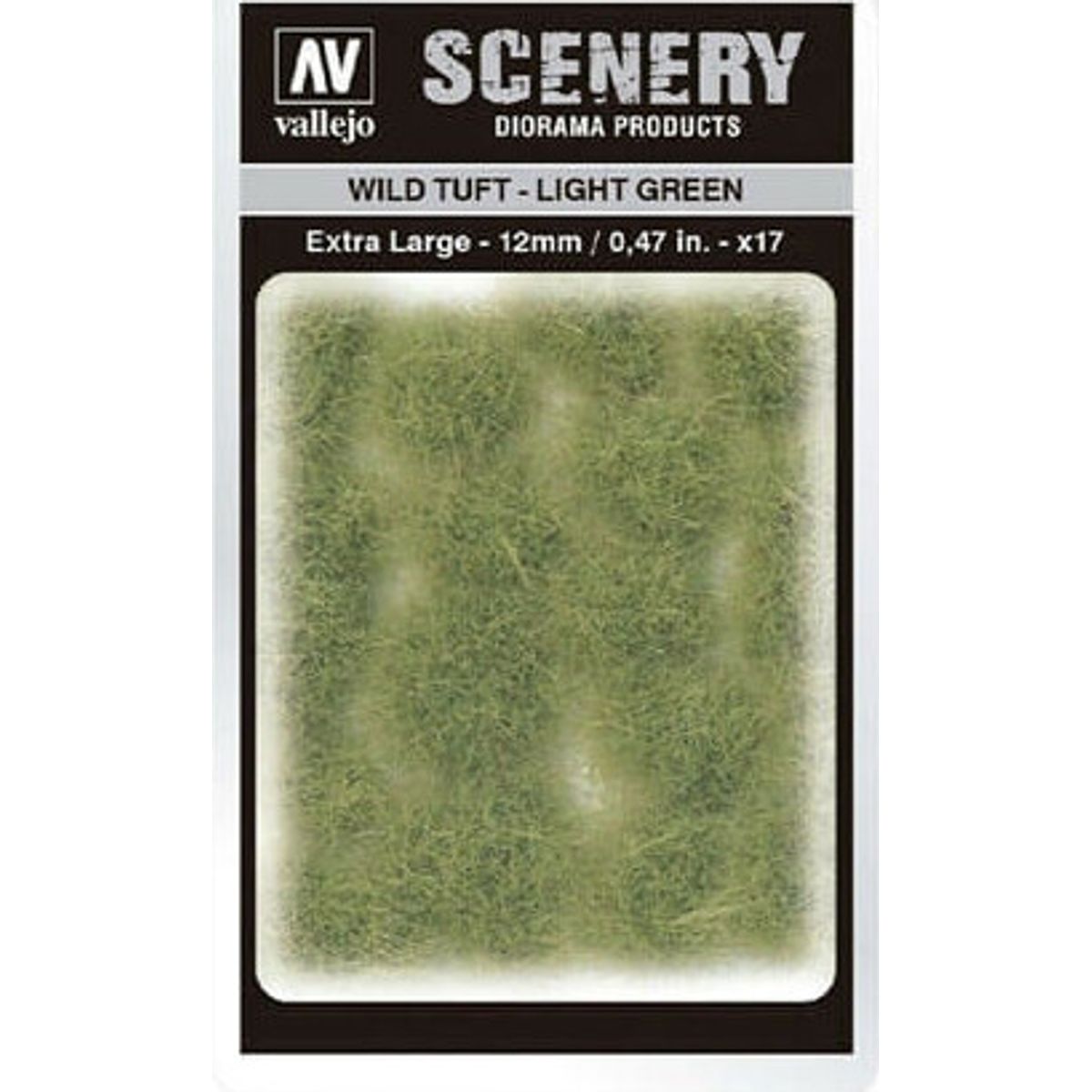 Vallejo - Scenery - Wild Tuft - Light Green 12 Mm - Sc426