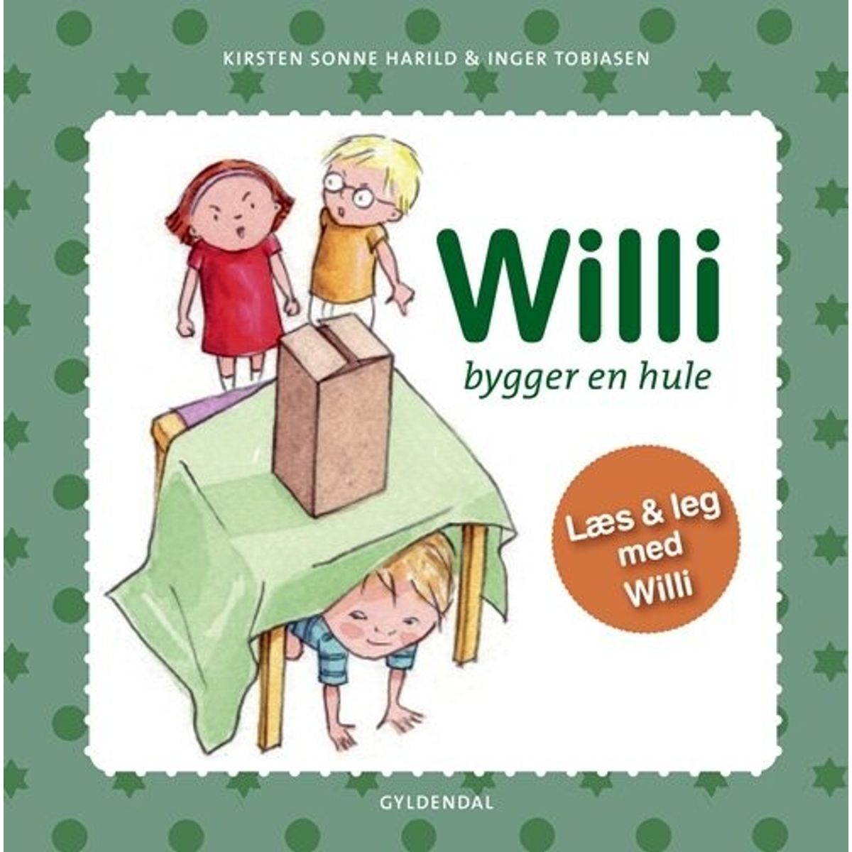 Willi Bygger En Hule - Inger Tobiasen - Bog