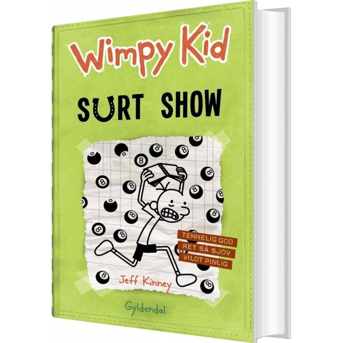 Wimpy Kid 8 - Surt Show - Jeff Kinney - Bog