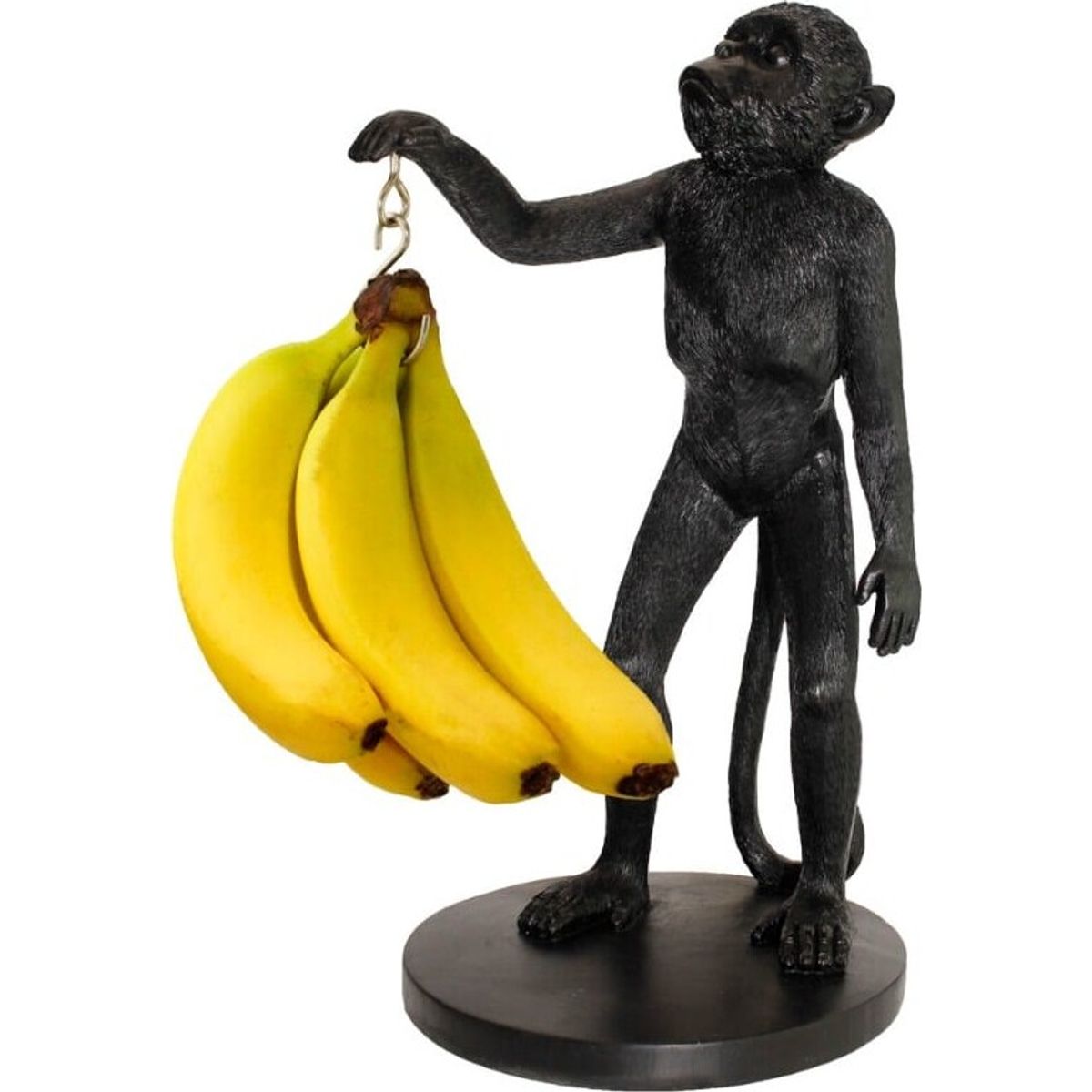 Winkee - Frugtholder - Monkey Banana Holder - Black