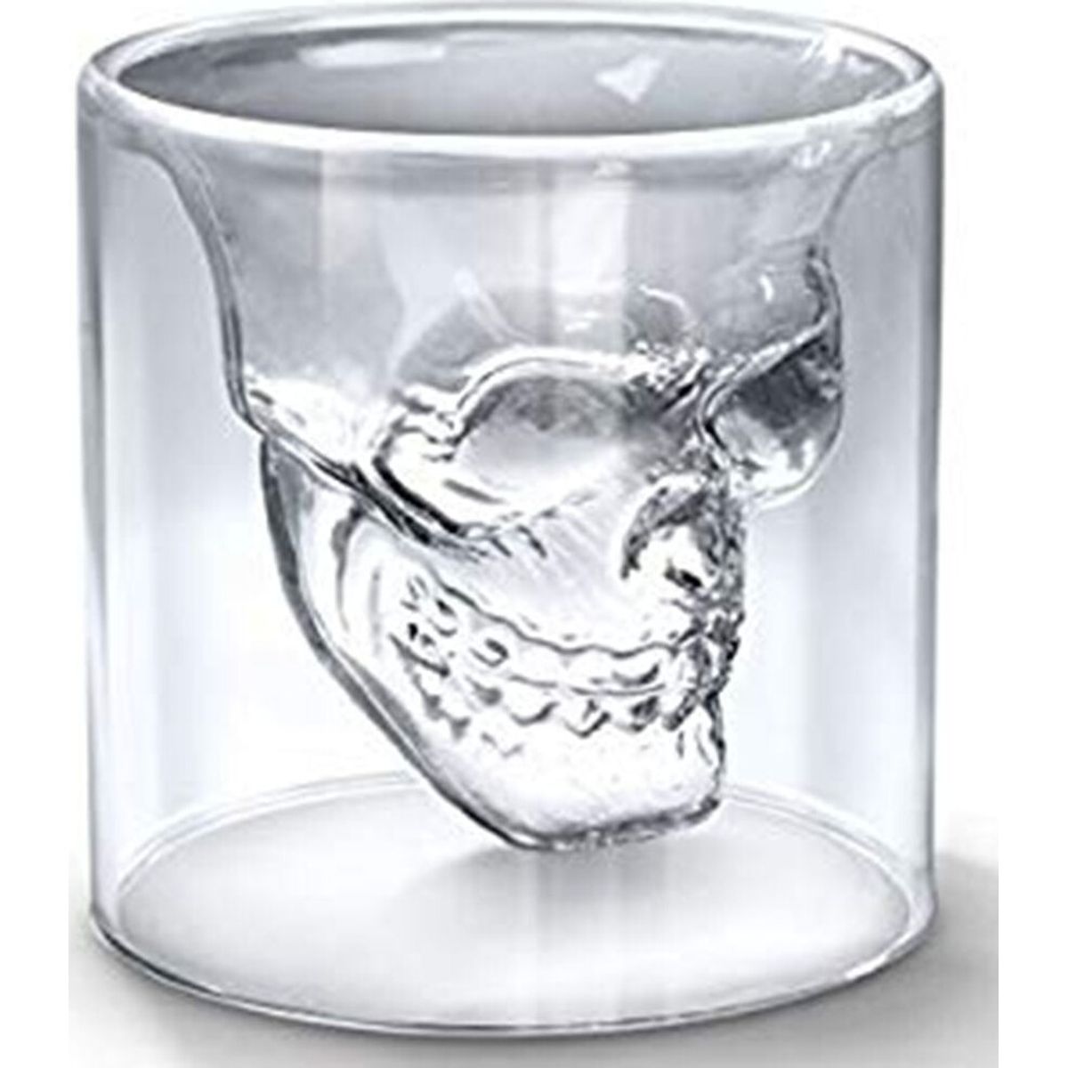 Winkee - Skull Shot Glasses - 25ml, Sæt Med 4