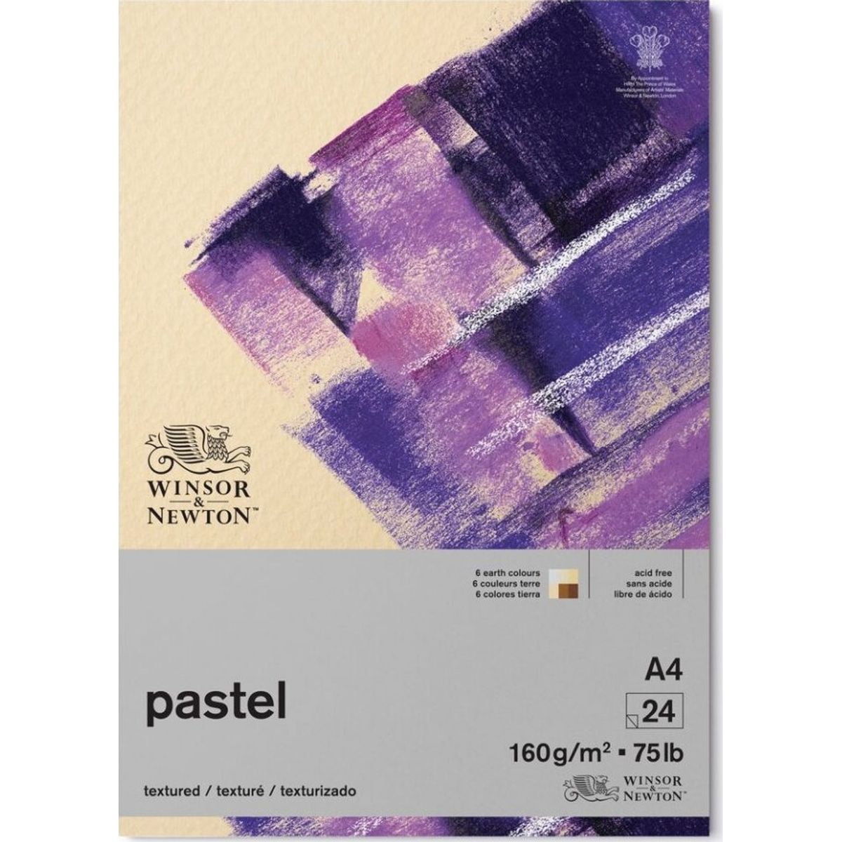 Winsor & Newton - Pastelpapir - Earth - A4 - 24 Ark