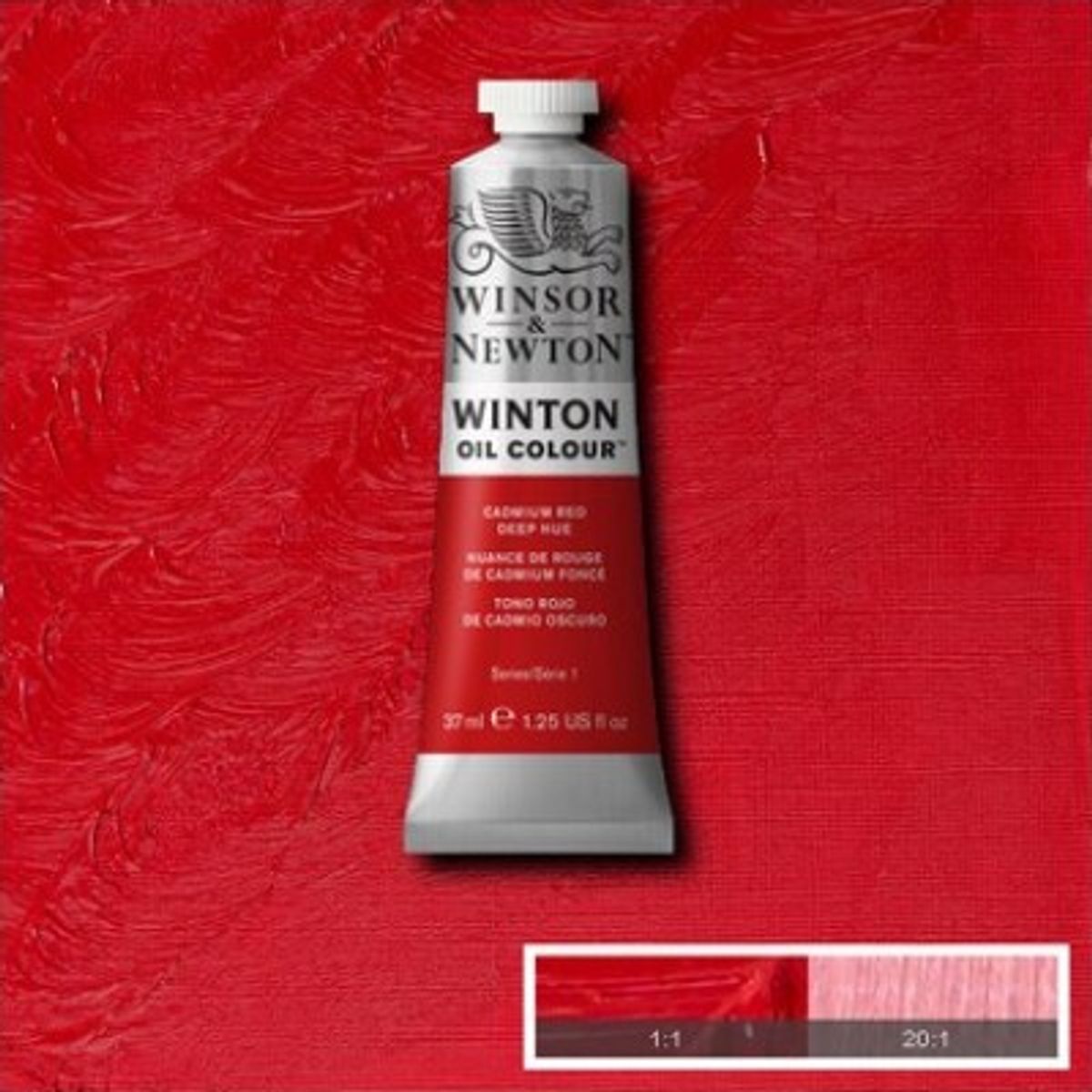 Winsor & Newton - Winton Oil Colour 37 Ml - Cadmium Red Deep Hue 098