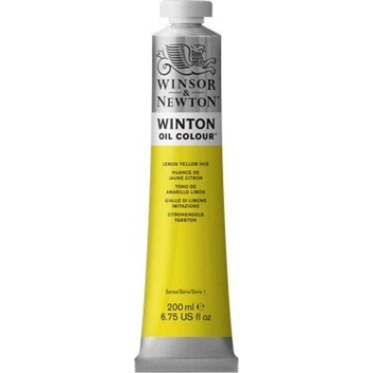 Winsor & Newton - Oliemaling - Winton - Lemon Yellow Hue 200 Ml