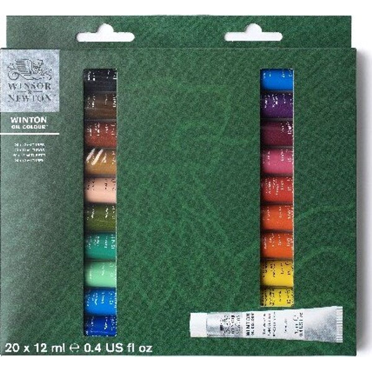 Winsor & Newton - Winton Oil Colour - Oliemaling Sæt - 20x12ml