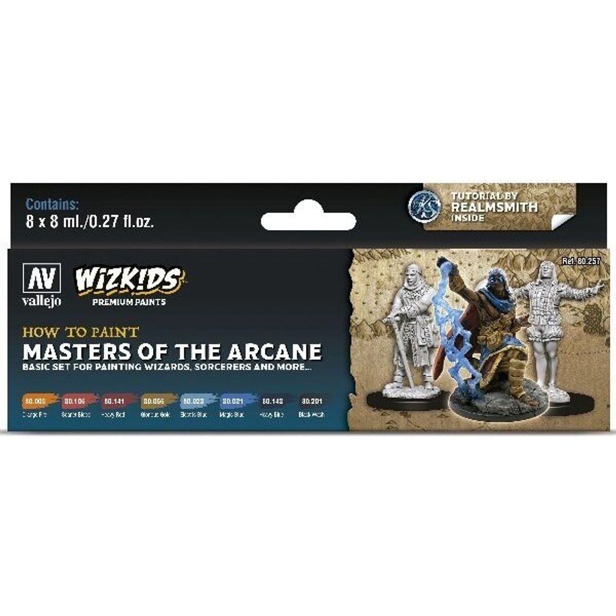 Vallejo - Wizkids Masters Af The Arcane - 8x8 Ml - 80257