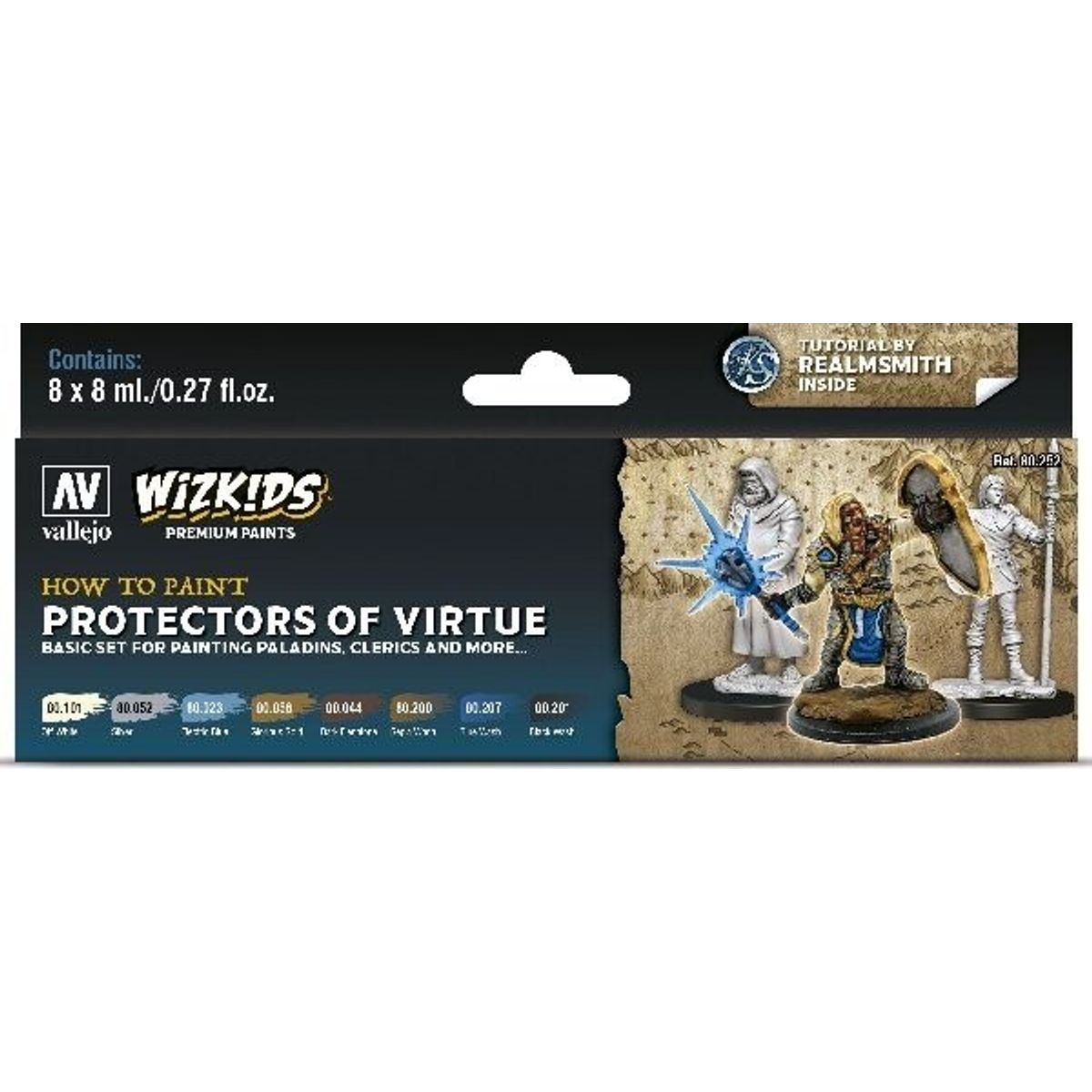 Vallejo - Wizkids Protectors Of Virtue - 8x8 Ml - 80252