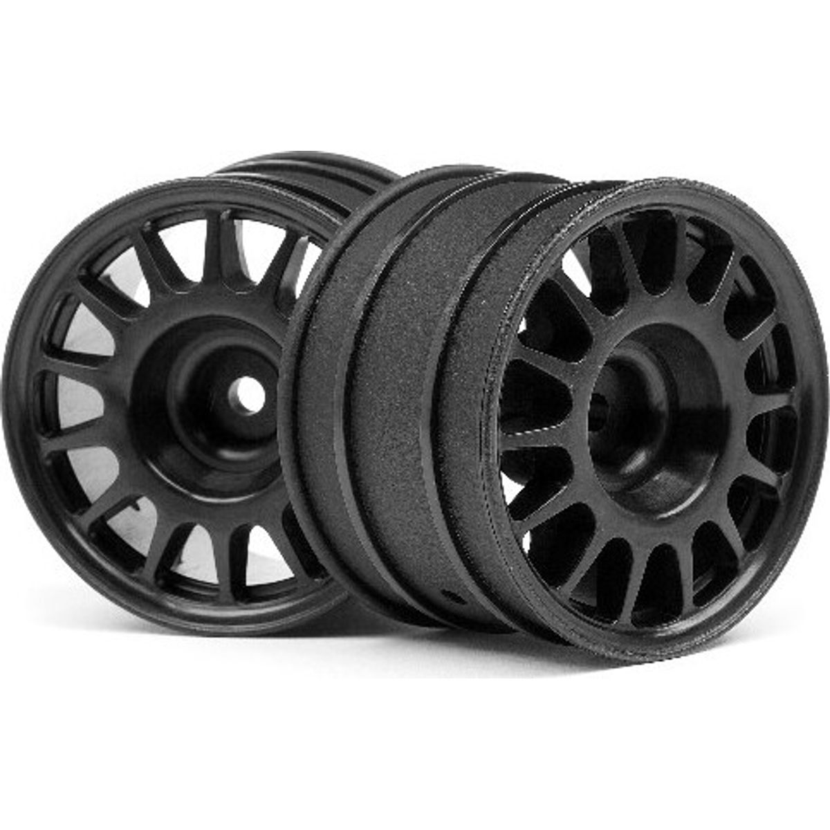 Wr8 Rally Off-road Wheel Black (48x33mm/2pcs) - Hp107970 - Hpi Racing