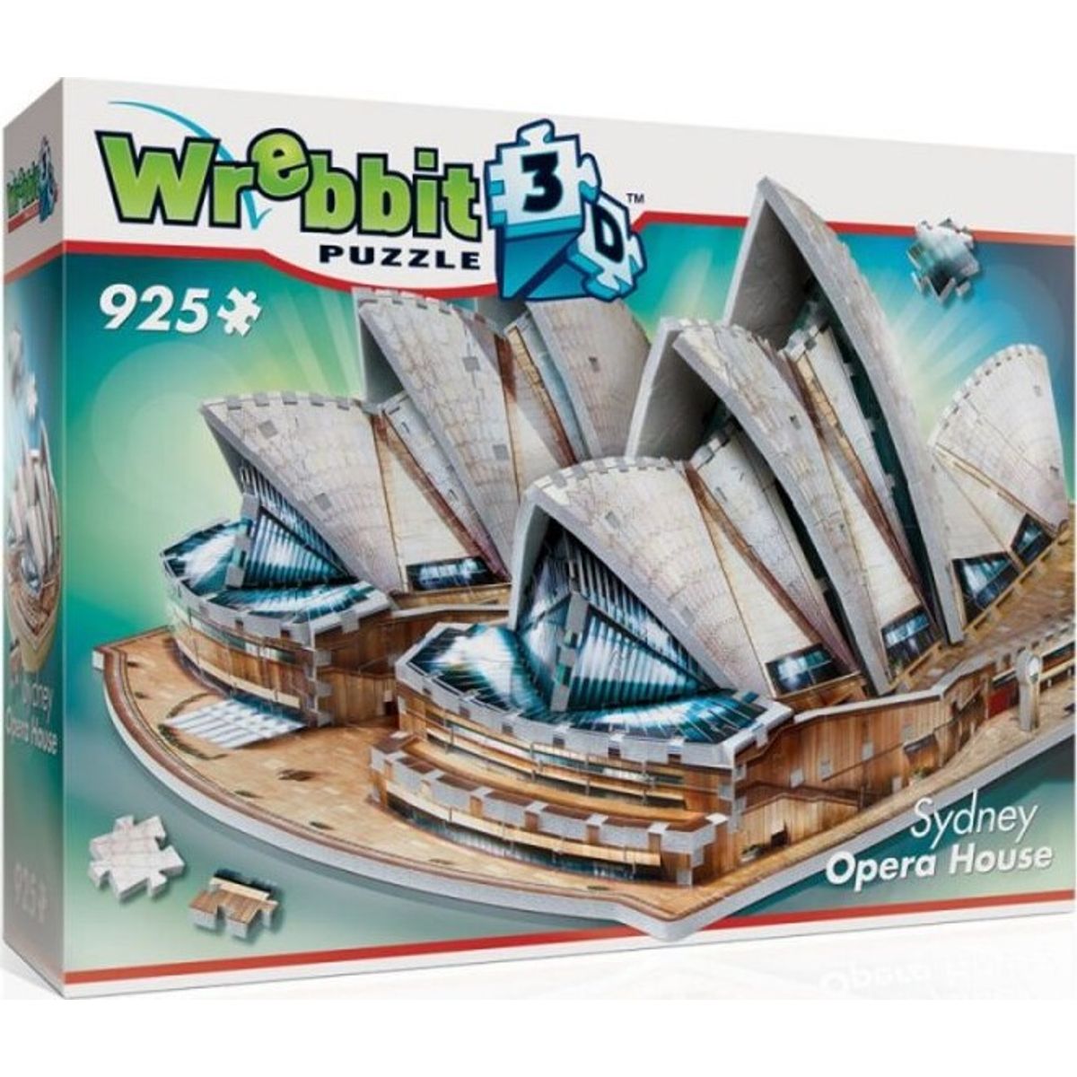 Sydney Opera House / Operahuset I Sydney 3d Puslespil - Wrebbit