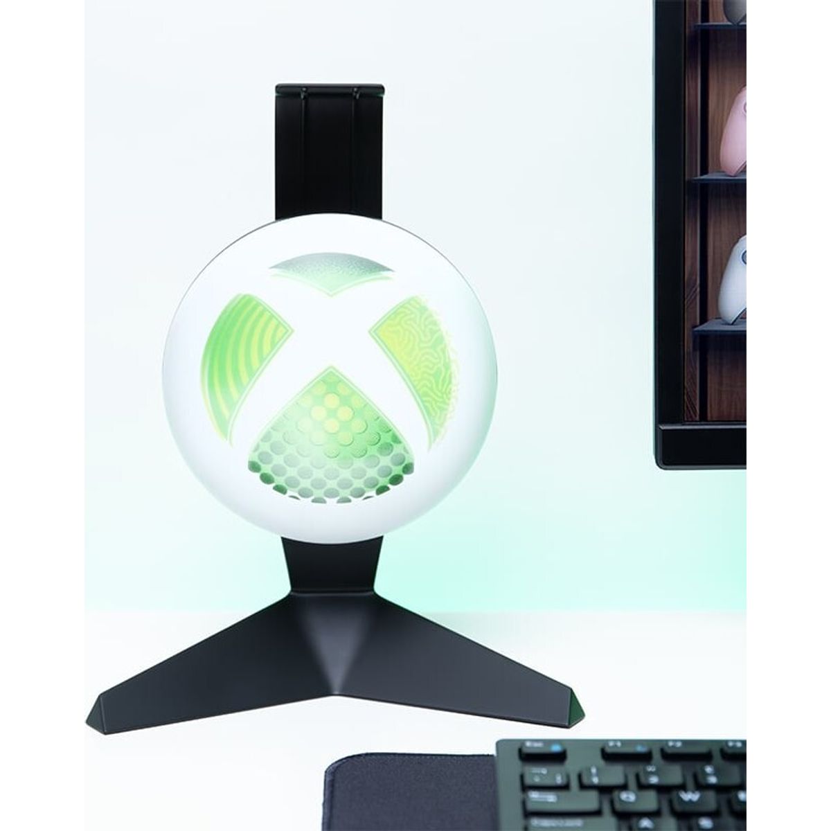 Xbox Headset Holder Med Lys - Til Bord - 23 Cm