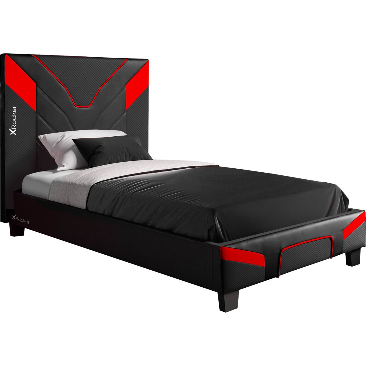 Xrocker Cerberus Mkii Bed Compact - Carbon Red