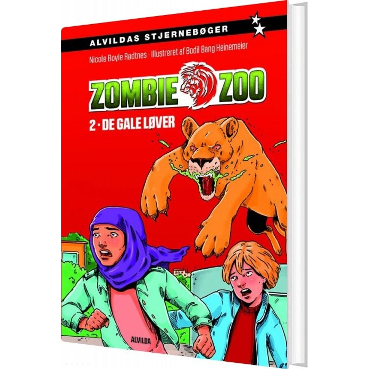 Zombie Zoo 2: De Gale Løver - Nicole Boyle Rødtnes - Bog