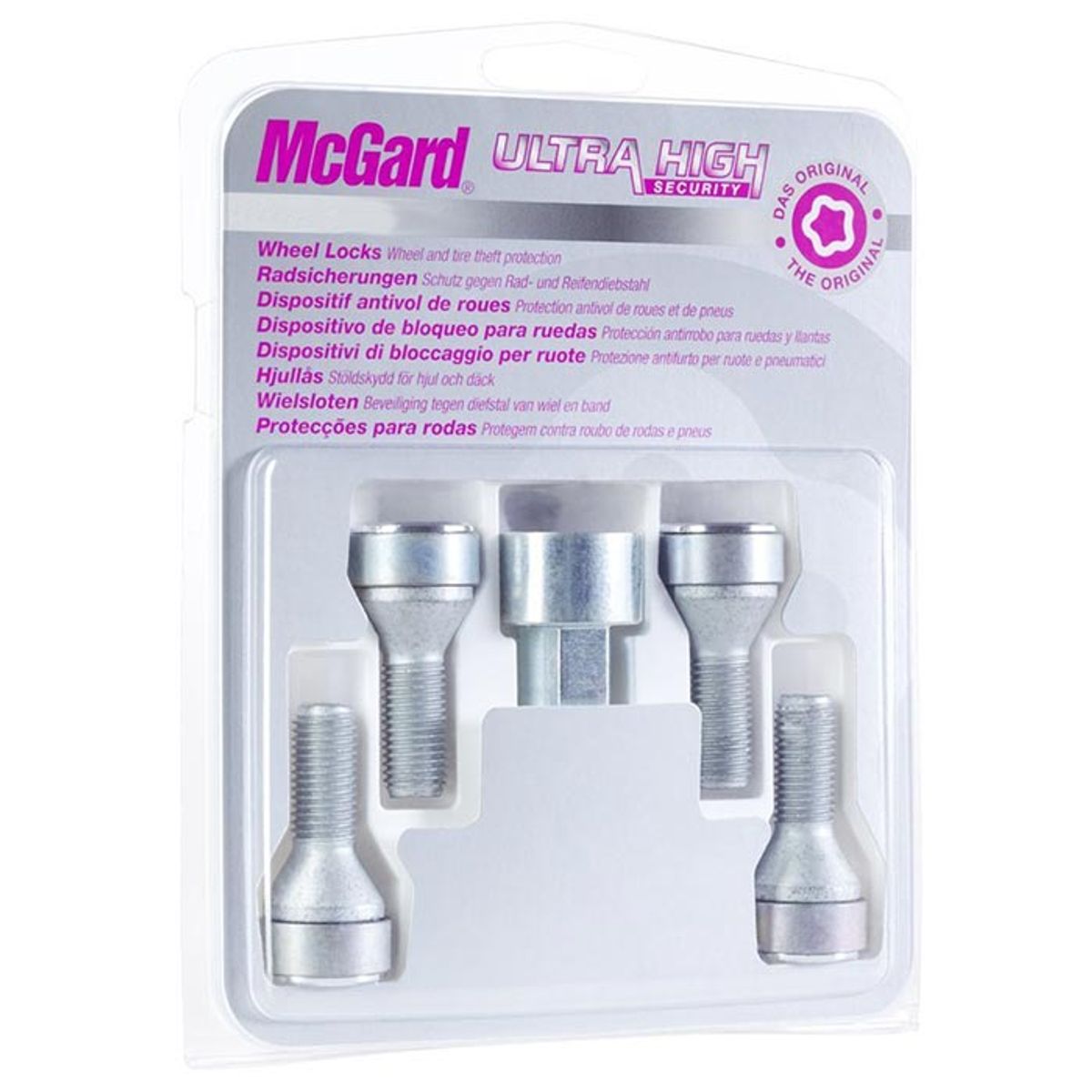 MCGARD 26000SU LÅSEBOLT M12x1.25 FLAD