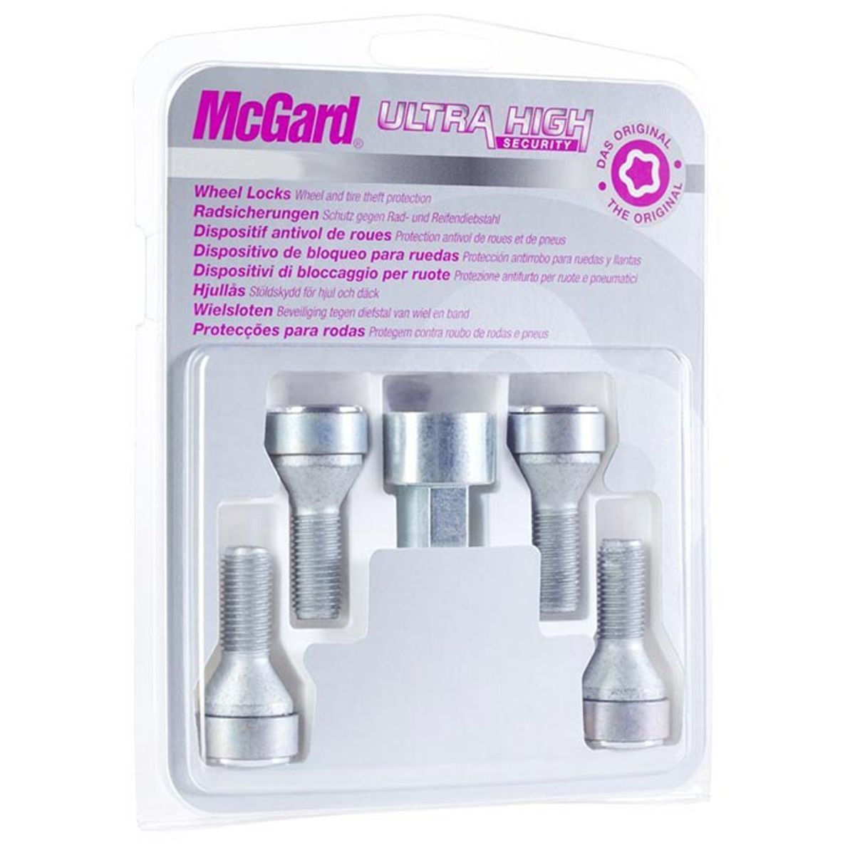 MCGARD 26000SU LÅSEBOLT M12x1.25 FLAD