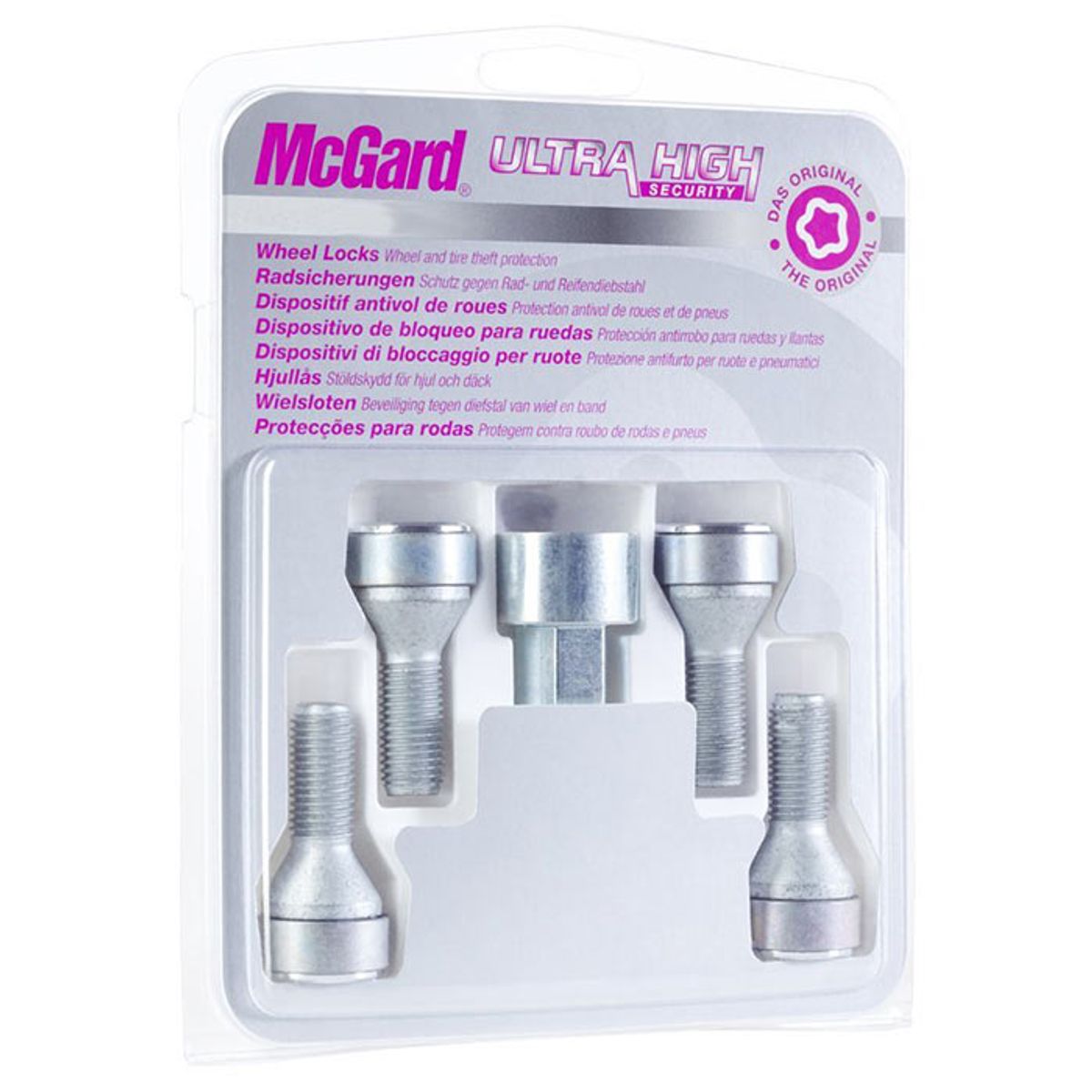 MCGARD 26000SU LÅSEBOLT M12x1.25 FLAD