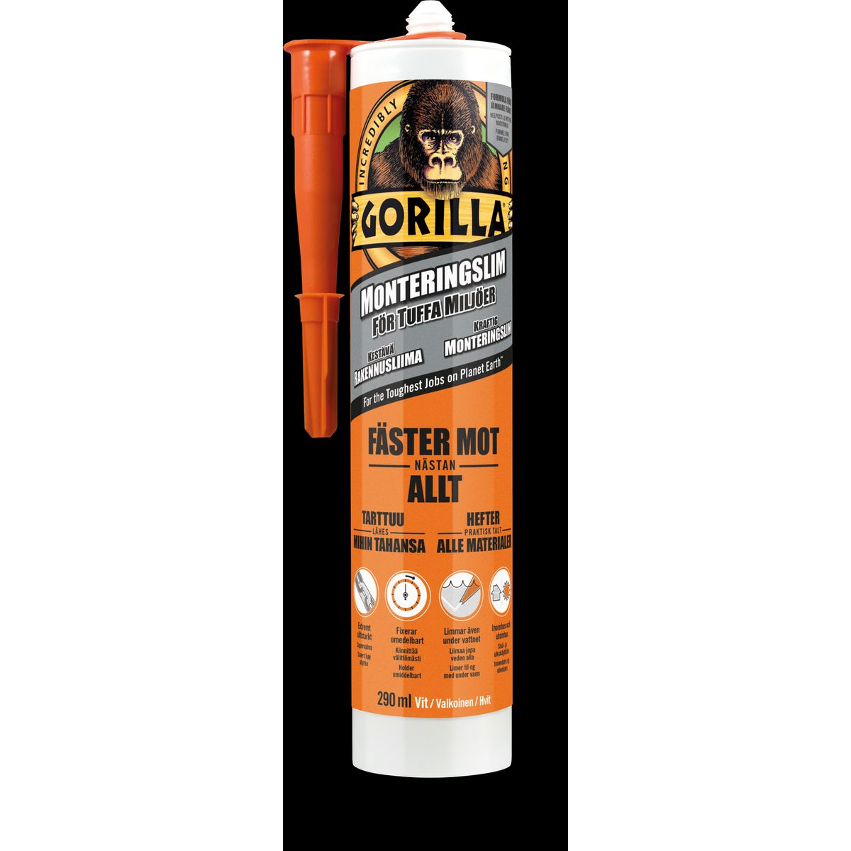 Gorilla Grab Monteringslim 290 ml