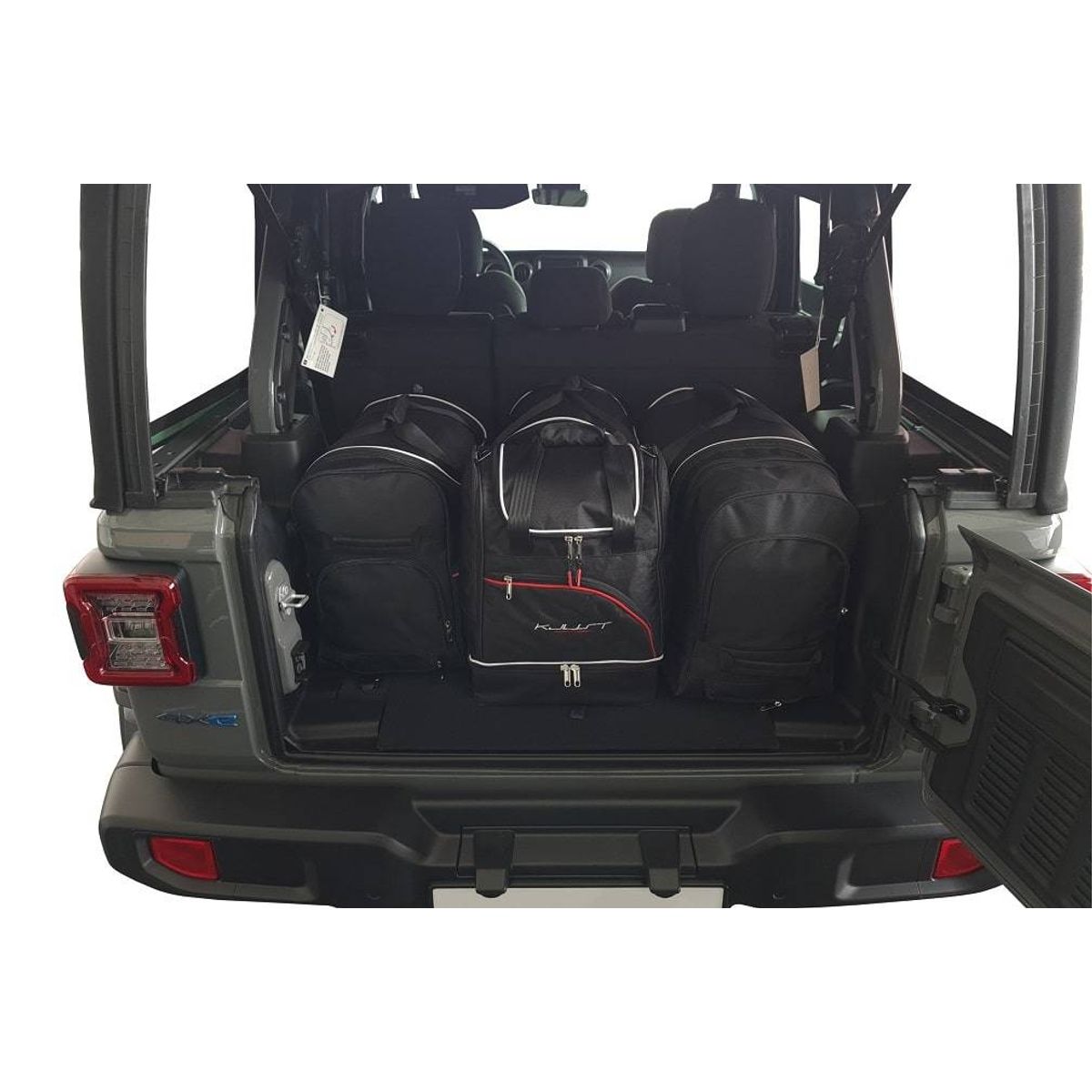 JEEP WRANGLER PHEV 2021+ CAR BAGS SET 4 PCS