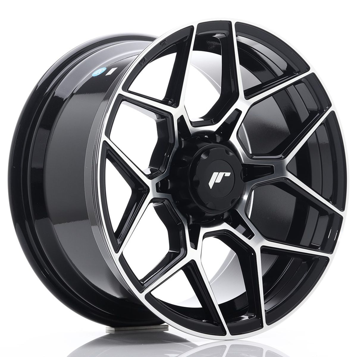 JR WHEELS JRX9 Gloss Black Machined Face Gloss Black Machined Face