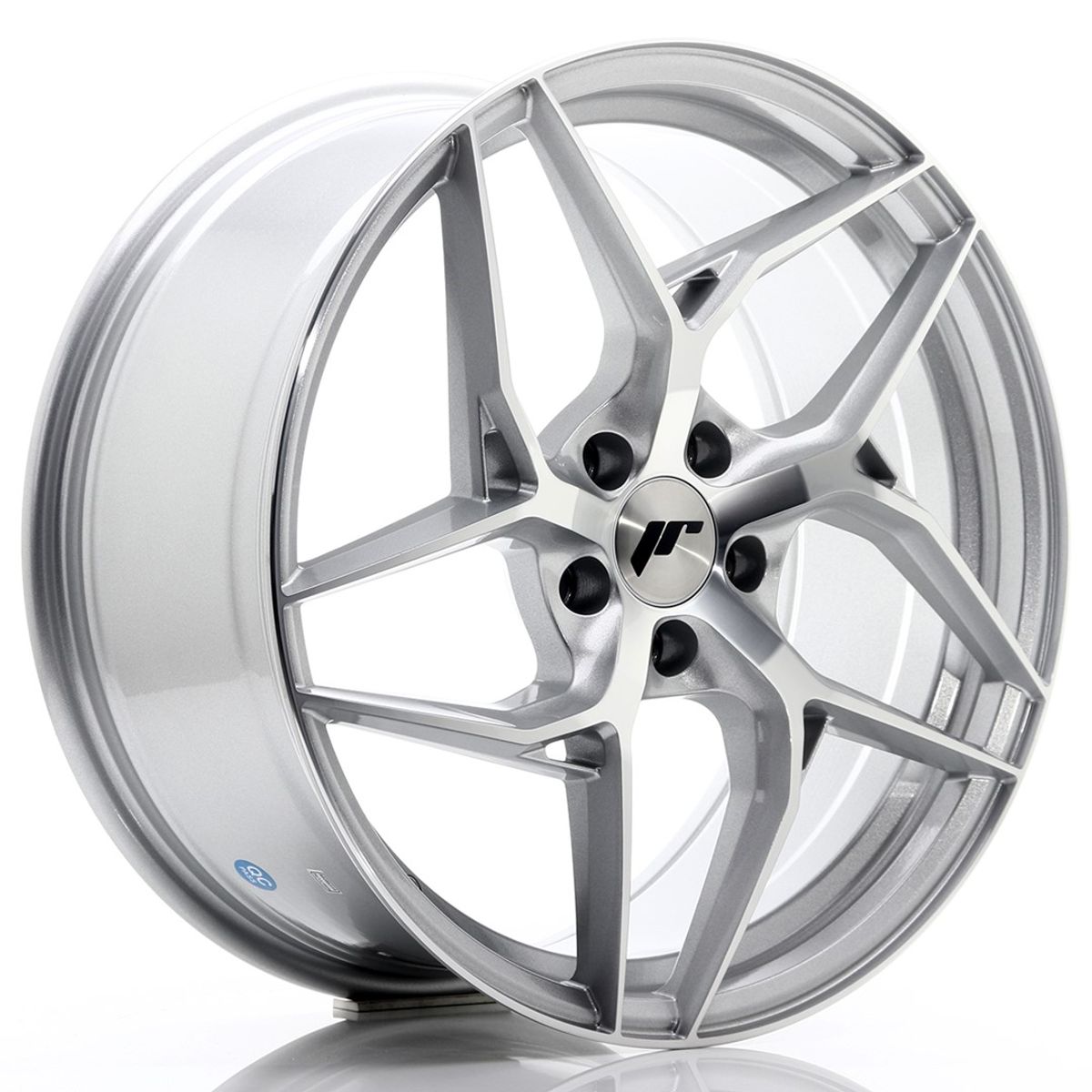 JR WHEELS JR35 Silver Machined Face Silver Machined Face