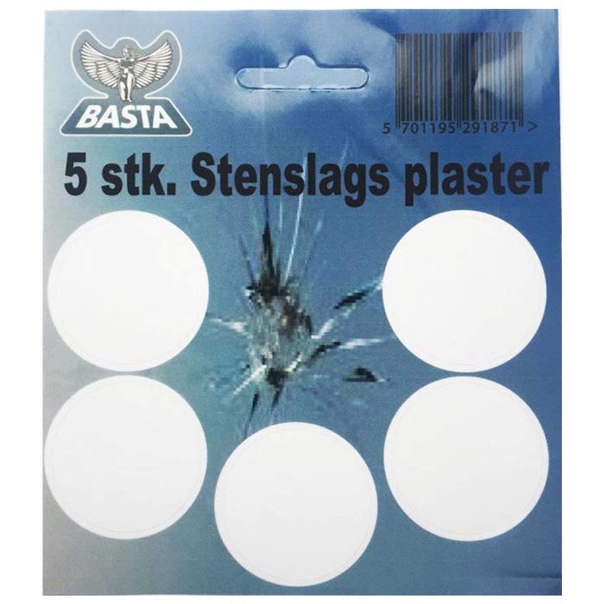 Basta stenslags plaster 5 stk