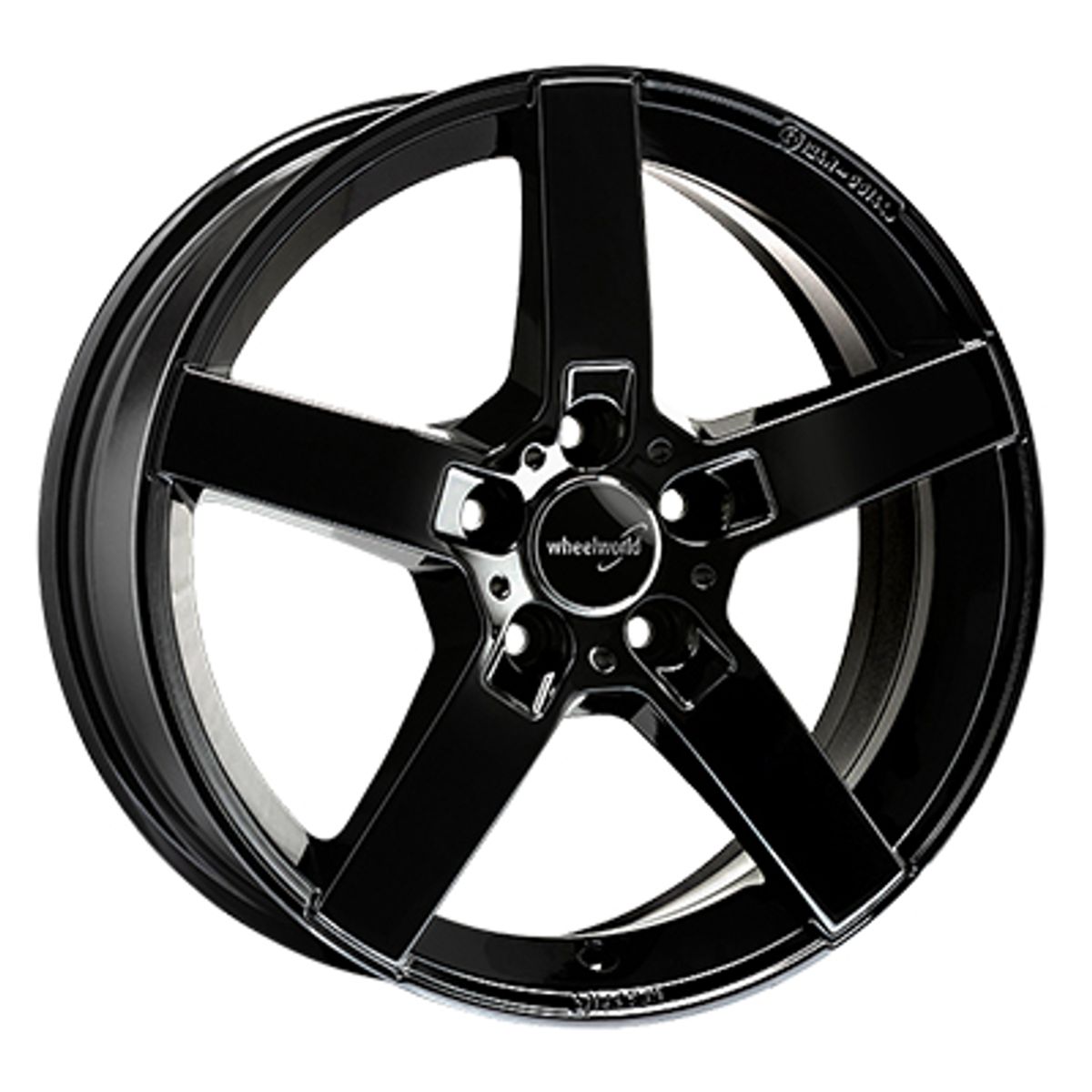 WheelWorld WH31 Schwarz gl?nzend lackiert