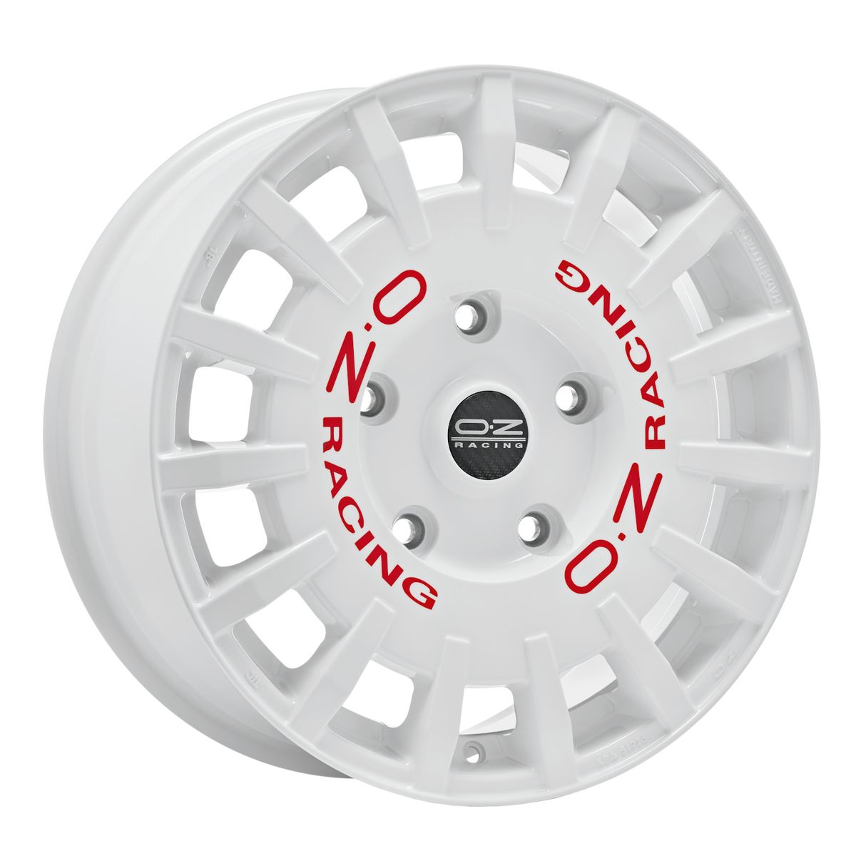 OZ rally racing van race white red lettering race white red lettering