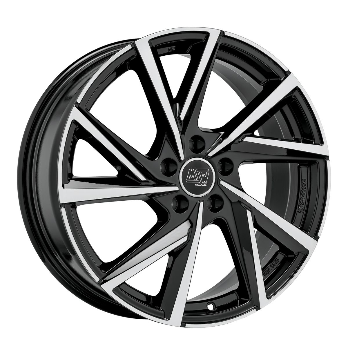 MSW msw 80-5 gloss black full polished gloss black full polished