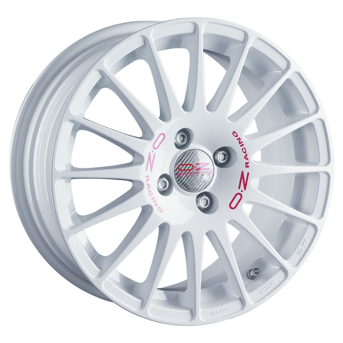 OZ superturismo wrc race white red lettering race white red lettering