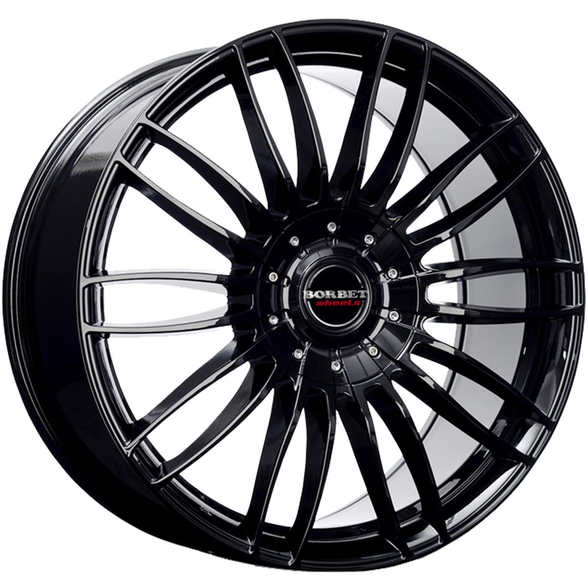 Borbet cw3 black glossy black glossy