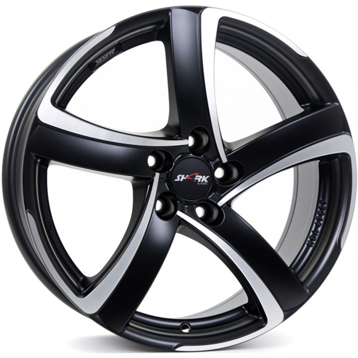 Alutec Shark racing schwarz Front