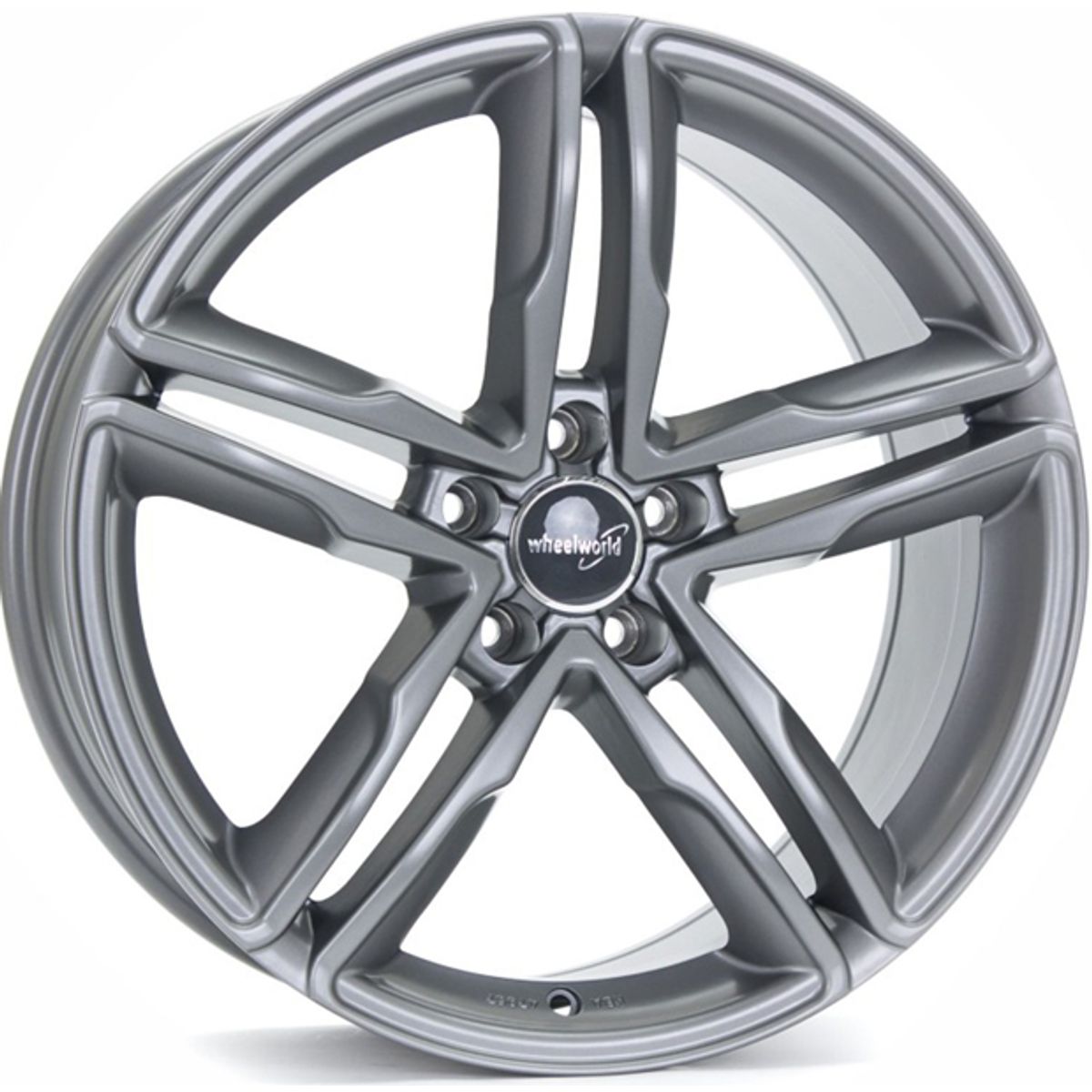 WheelWorld WH11 Daytona Grau lackiert