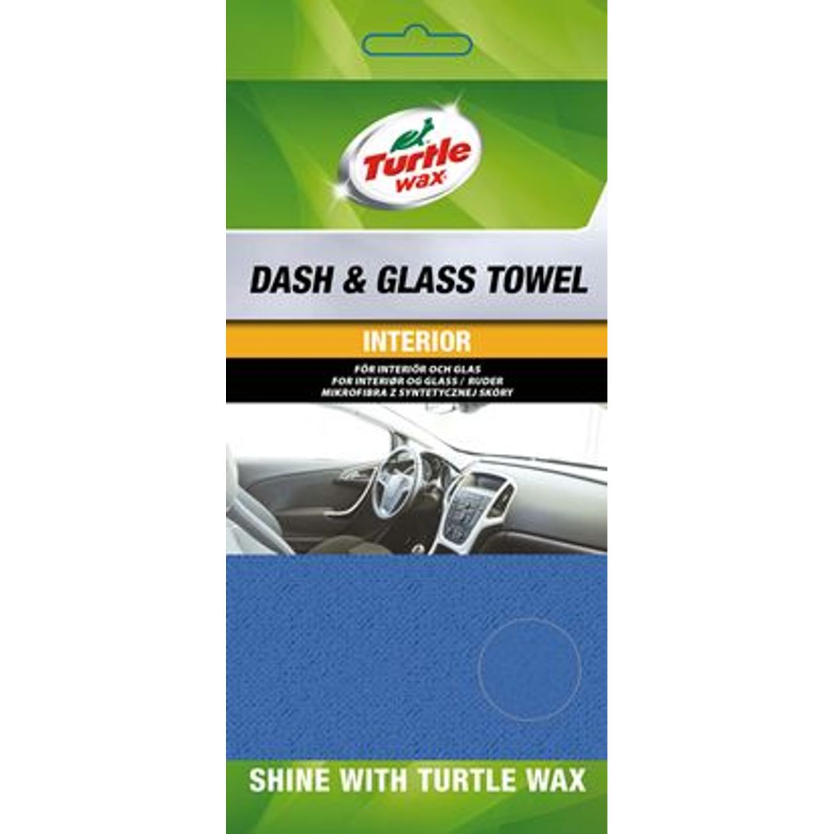 Turtle Dash & Glass Towel