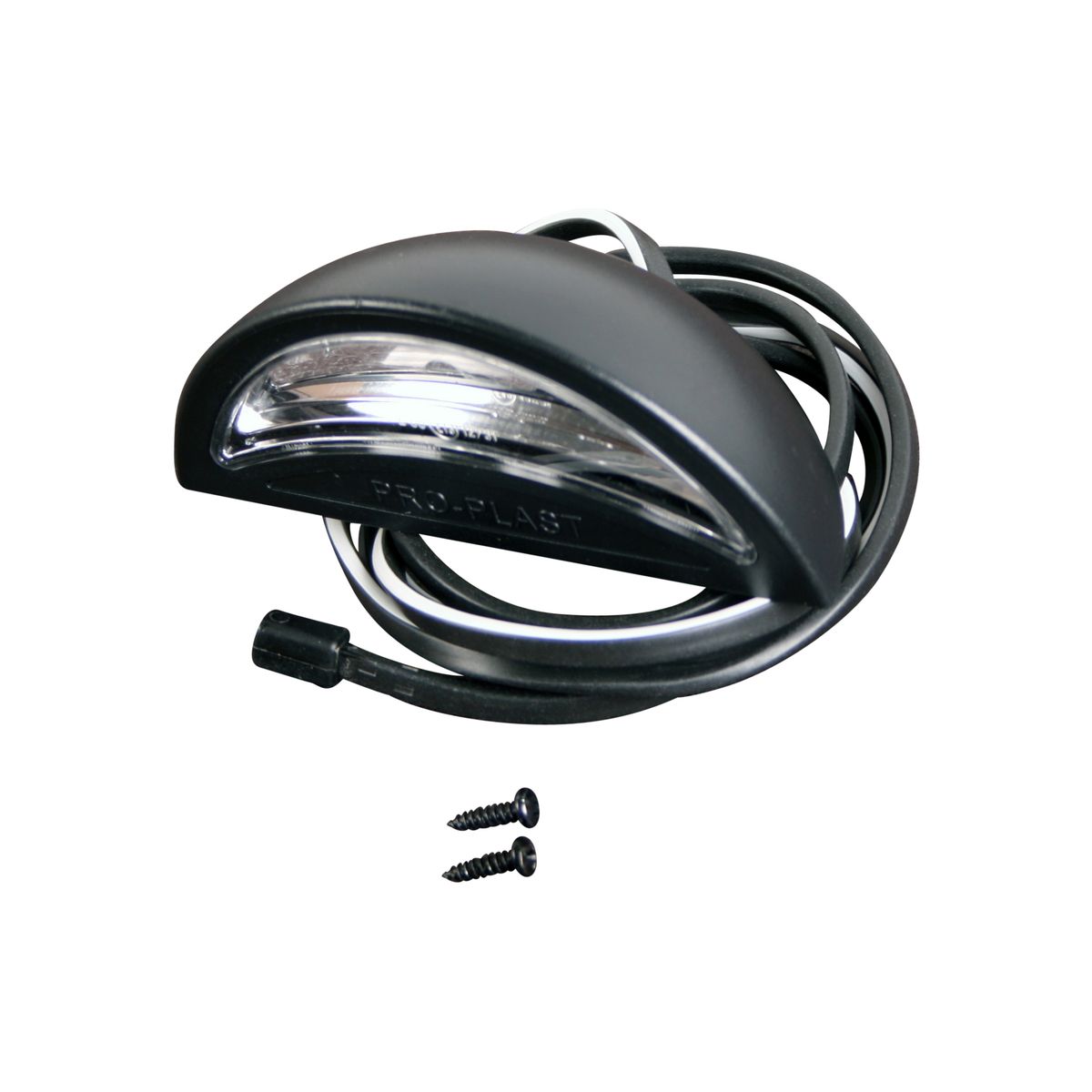 Variant LED nummerpladelygte m/1,5m kabel (rund)