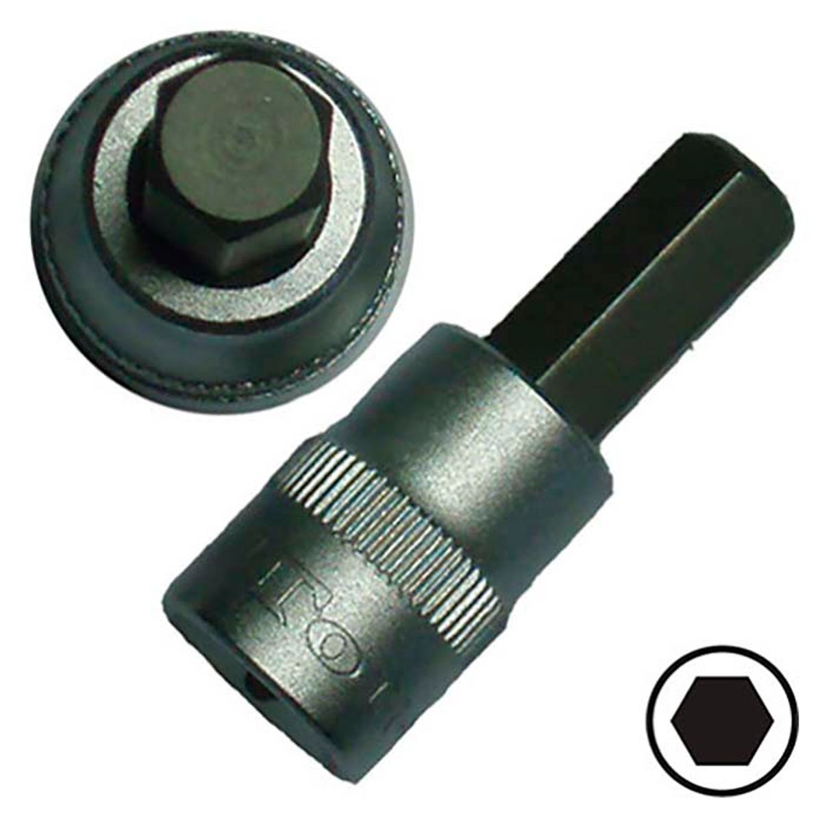 Bato Stifttop, kort 1/2" x 10 mm. 6Kt.