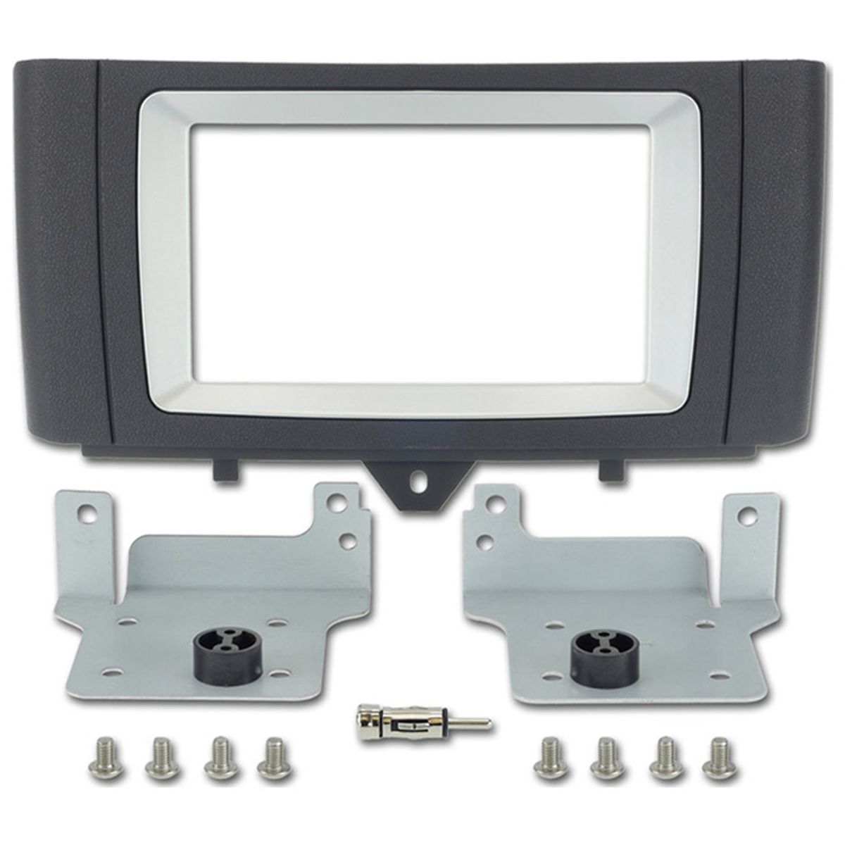 2-DIN 6,5" kit til smart fortwo 2010-