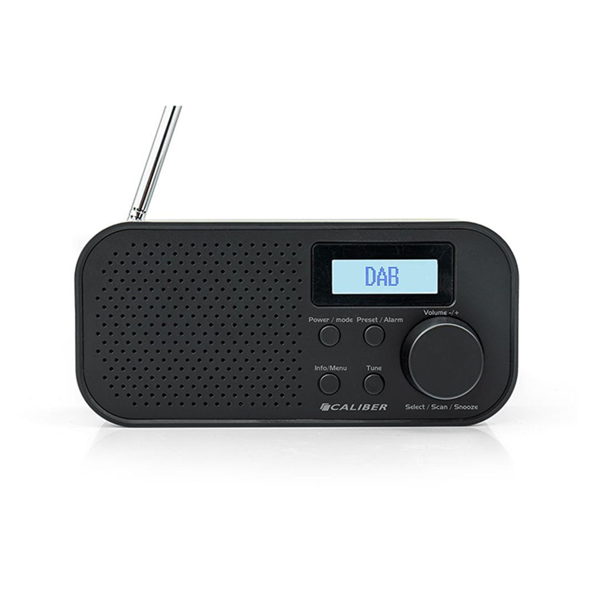 Caliber Transportabel DAB+ og FM Radio Opladelig