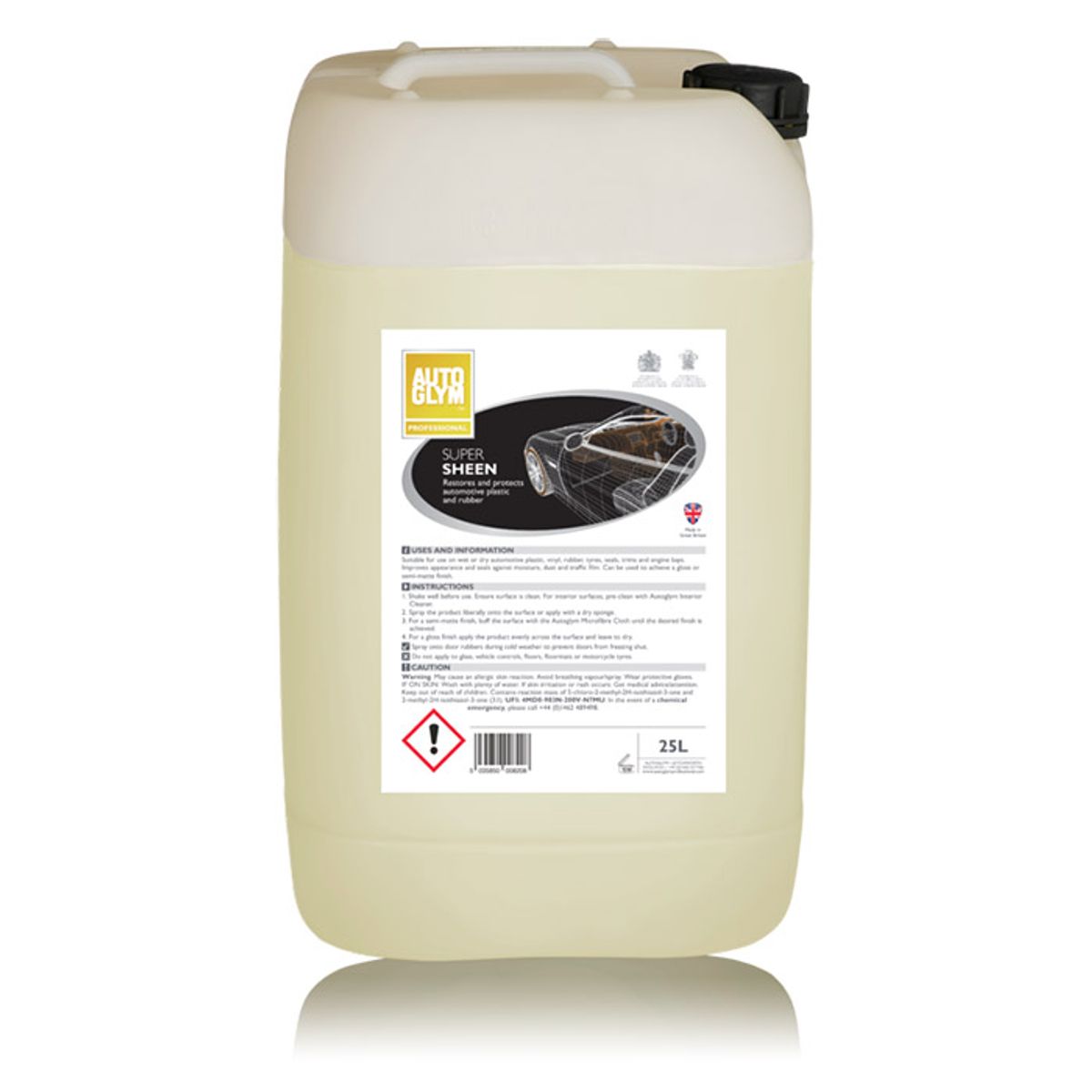 Autoglym Super Sheen 25L Vinyl Makeup