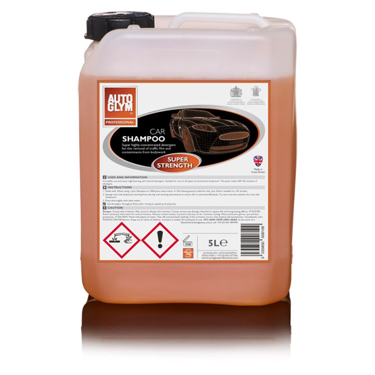 Autoglym Carshampoo Super Strength 5L Shampoo