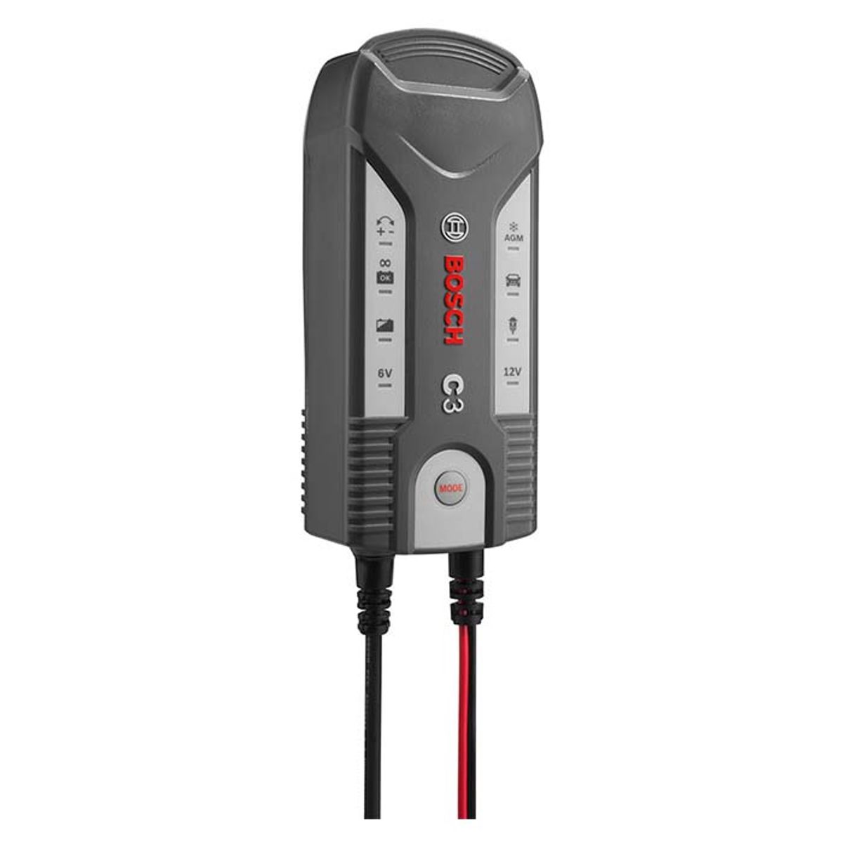 Bosch C3 Batterilader til 6/12V batterier