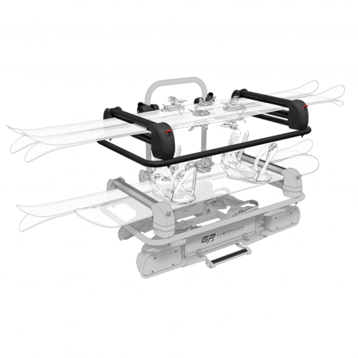 Suplerende skiholder til Skiholder 23.gp1000