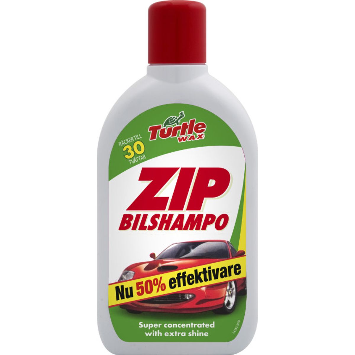 Turtle Zip Bilshampoo 500 ml