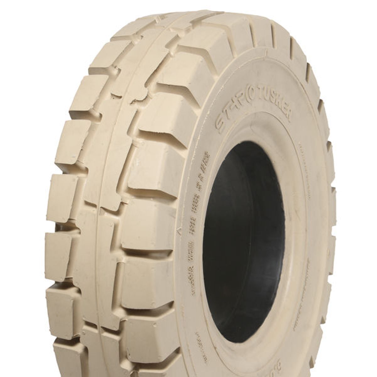 Massiv dæk 6.50-10 138A5 STARCO Tusker Easyfit Nonmark Gr